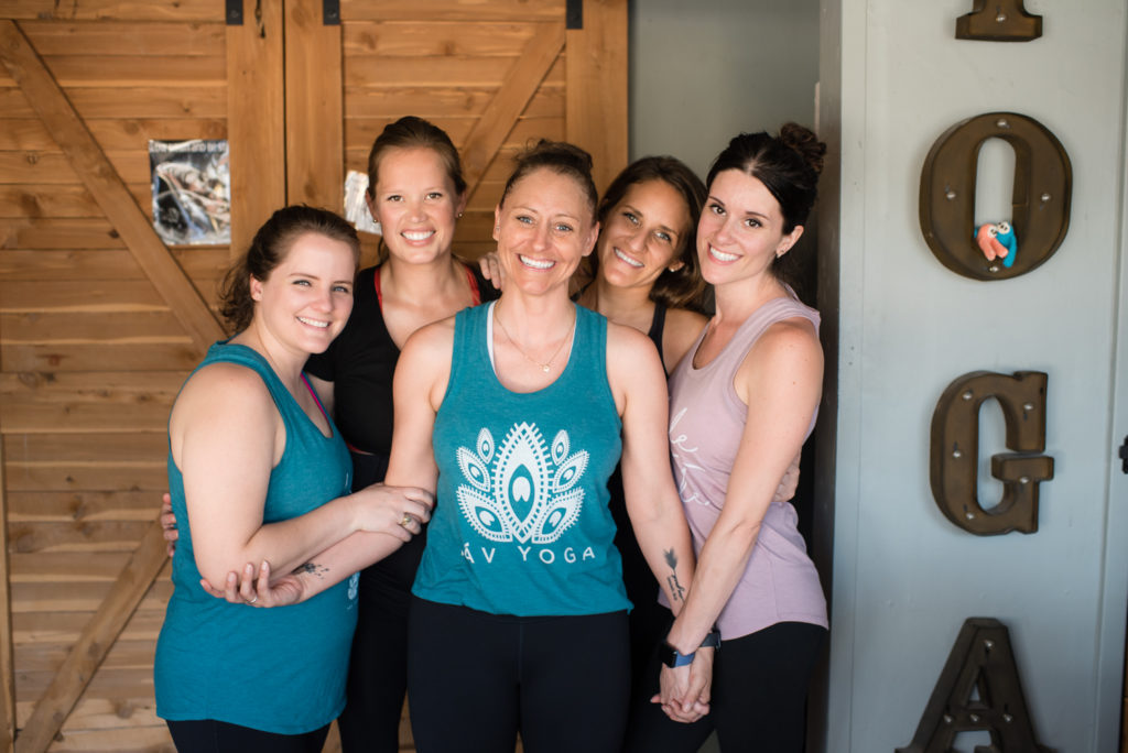 The team of yoga instructors in Weatherford